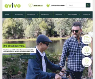 Avivo.org.au(Disability and Home Care Service Providers in Perth WA) Screenshot