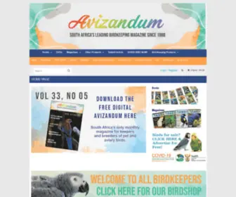 Avizandum.co.za(Budgie) Screenshot