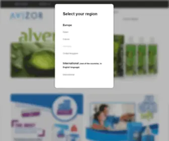 Avizor.com(Eye care solutions) Screenshot