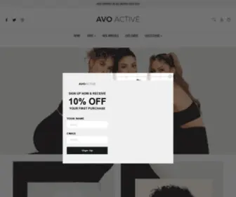 Avoactive.com(AVO ACTIVE) Screenshot