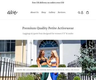 Avoactivewear.com(Avo Activewear) Screenshot