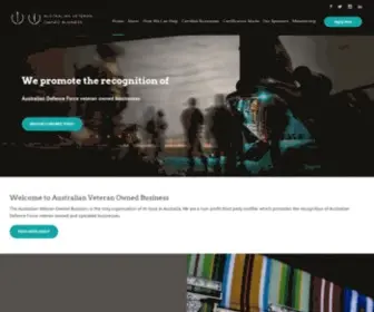 Avob.org.au(The Australian Veteran Owned Business) Screenshot