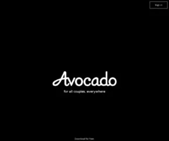 Avocado.io(Messaging, calendar and more for couples) Screenshot