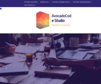 Avocadocode.com(Modern Creativity) Screenshot