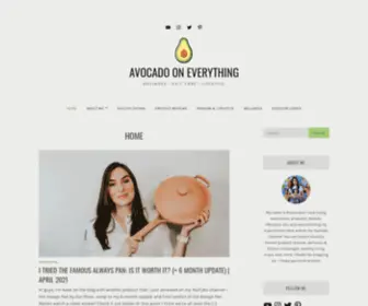 Avocadooneverything.com(Wellness) Screenshot