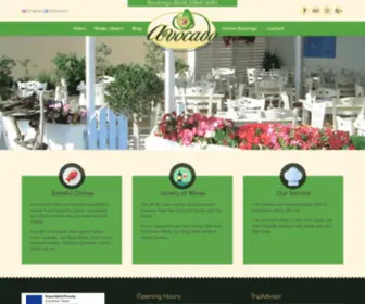 Avocadosantorini.gr(Avocado) Screenshot