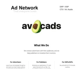 Avocads.com(A V O C A D S) Screenshot