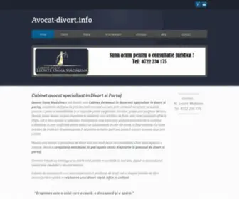 Avocat-Divort.info(Avocat divort) Screenshot