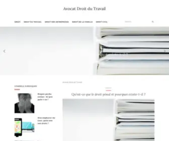 Avocat-Droit-DU-Travail.org(Droit du travail) Screenshot