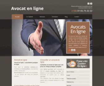 Avocat-Enligne.fr(Avocat en ligne) Screenshot