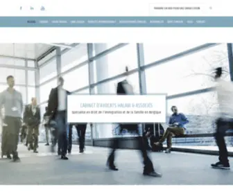Avocat-Halabi.com(Avocat) Screenshot