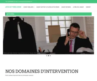 Avocat-Virelizier.fr(Avocat à Rouen et sur tout le plateau EST) Screenshot