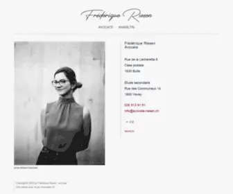 Avocate-Riesen.ch(AVOCAT BULLE) Screenshot