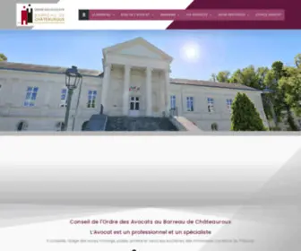 Avocats-Chateauroux.fr(La profession d’avocat est une profession réglementée) Screenshot