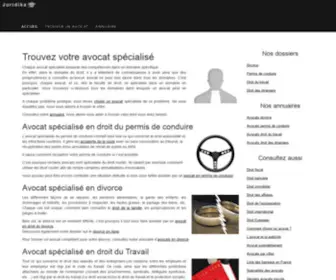 Avocats-Specialises.fr(Spécialisés) Screenshot