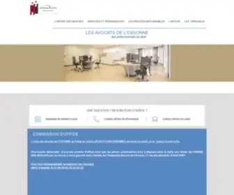 Avocats91.com(Avocats 91) Screenshot