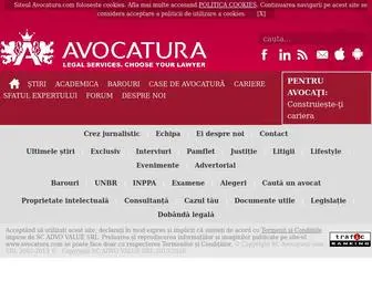 Avocatura.com(Profesia de AVOCAT) Screenshot