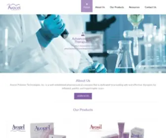 Avocetcorp.com(Avocet Polymer Technologies) Screenshot