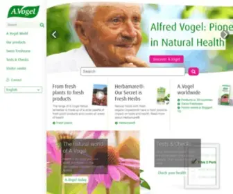 Avogel.ch(Das macht die Gesundheitsmarke A.Vogel aus) Screenshot