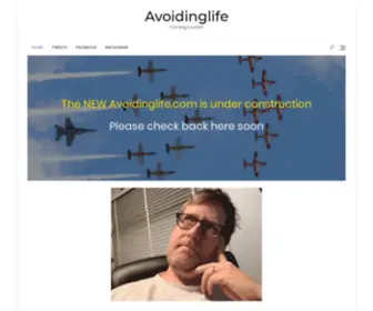 Avoidinglife.com(Video blog) Screenshot