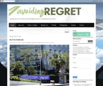 Avoidingregret.com(Avoiding Regret) Screenshot