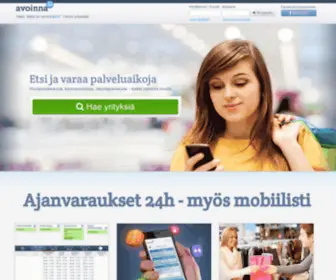 Avoinna24.fi(Avoinna 24) Screenshot