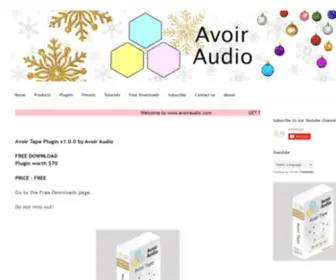 Avoiraudio.com(avoiraudio) Screenshot