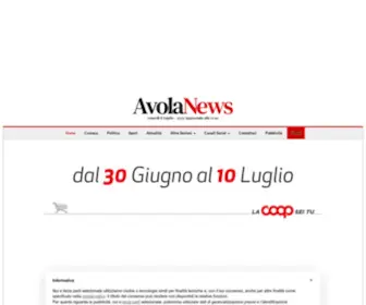 Avolanews.it(Quotidiano di Avola) Screenshot