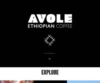 Avolecoffee.com(Avole Coffee) Screenshot