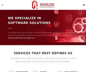 Avolox.com(Your Blockchain & Web3 Partners) Screenshot