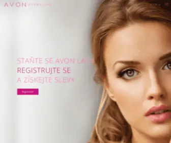 Avon-Kosmetika.cz(Avon, registrace Avon lady, nákup se slevou) Screenshot