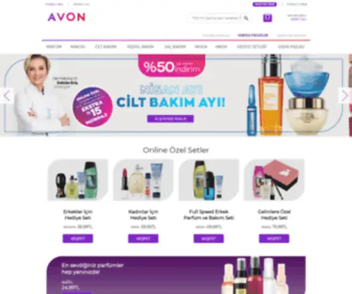 Avon-Turkiye.com(Avon Turkiye) Screenshot