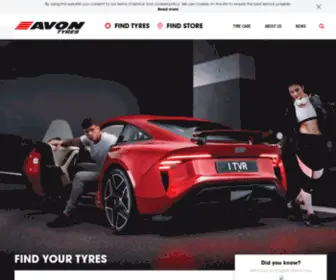 Avon-Tyres.co.uk Screenshot