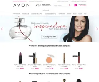 Avon.com.ec(Avon Ecuador) Screenshot