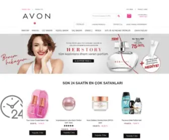 Avon.com.tr(Türkiye) Screenshot