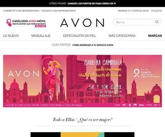 Avon.mx(Sitio Oficial) Screenshot