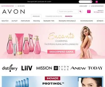 Avon.ro(Avon Cosmetics Romania) Screenshot
