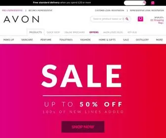 Avon.uk.com(AVON UK) Screenshot