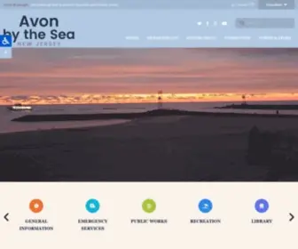 Avonbytheseanj.com(Avon by the Sea) Screenshot