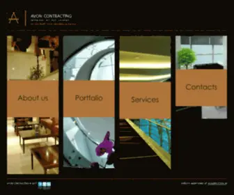 Avoncontracting.com(Avon Contracting) Screenshot
