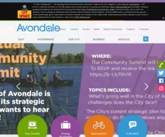 Avondale.org(Avondale AZ) Screenshot