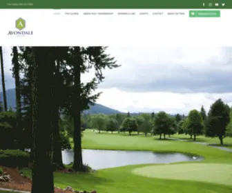 Avondalegolfcourse.com(Experience True Golf) Screenshot