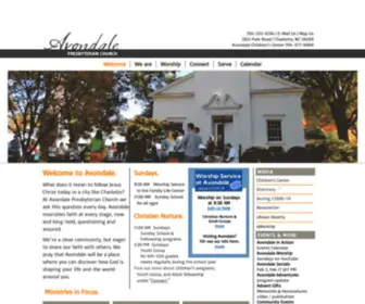 Avondalepresbychurch.org(Avondale Presbyterian Church) Screenshot