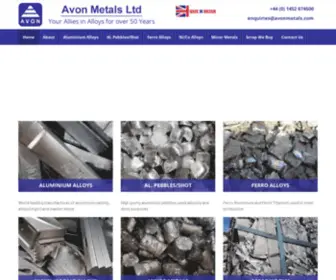 Avonmetals.com(Avon Metals) Screenshot