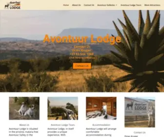 Avontuurlodge.com(Avontuur Lodge) Screenshot