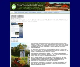 Avonvalleyshowstables.com(Avon Valley Show Stables) Screenshot