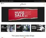 Avora-London.com Screenshot