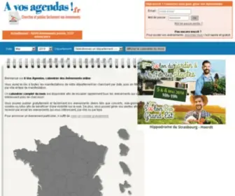 Avosagendas.fr(Calendrier événements) Screenshot