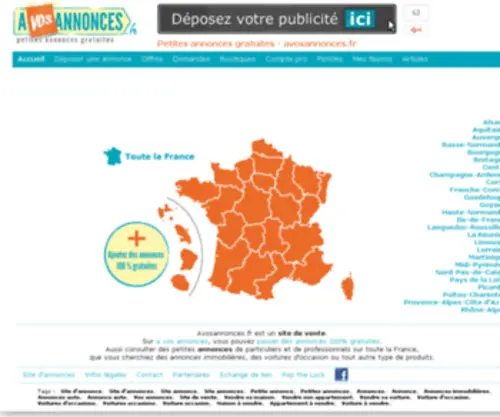 Avosannonces.fr(Petites annonces gratuites) Screenshot