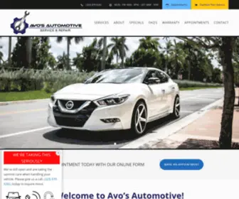 Avosautorepair.com(Best Auto Repair) Screenshot